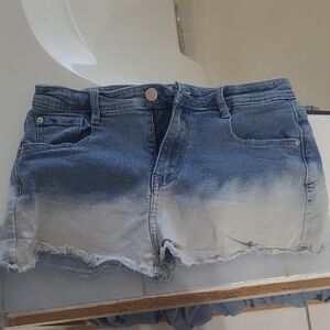 Denim Ombre Women's Shorts